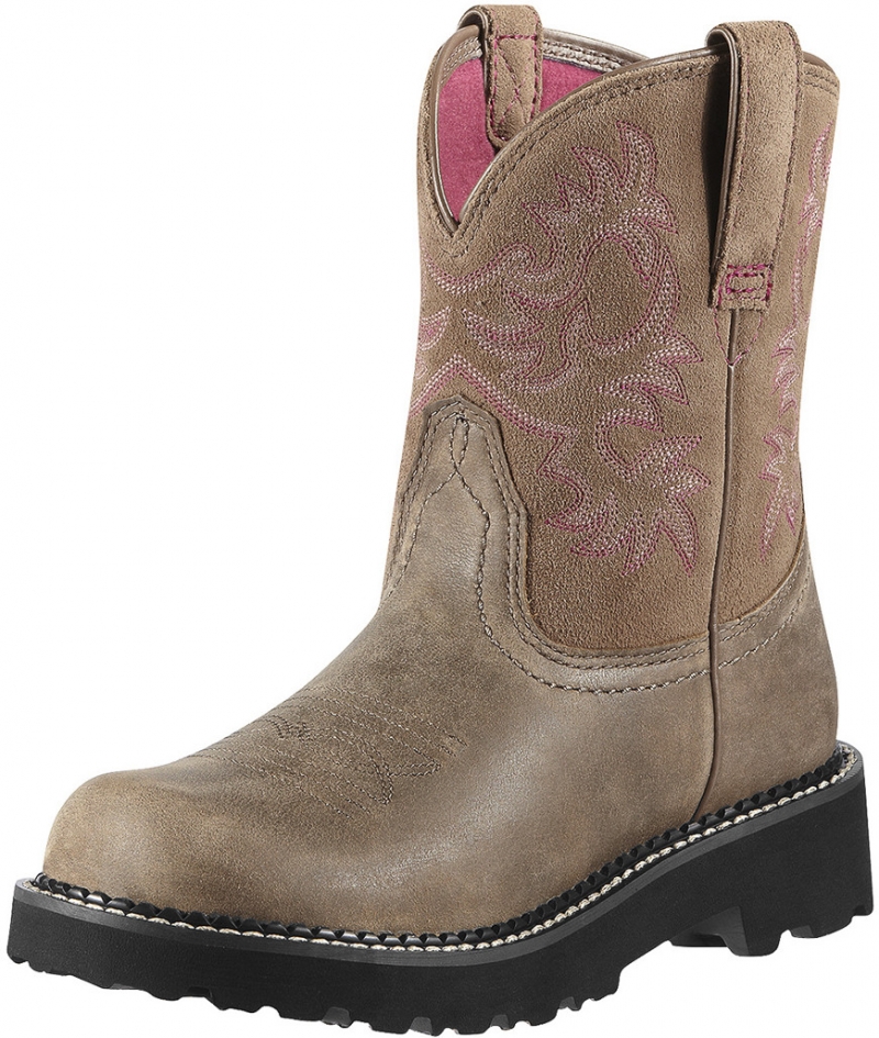 Ariat Women's FATBABY Pull-On - Brown Bomber